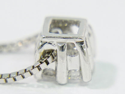 DAMIANI ダイヤモンド 4P 750 WG ネックレス