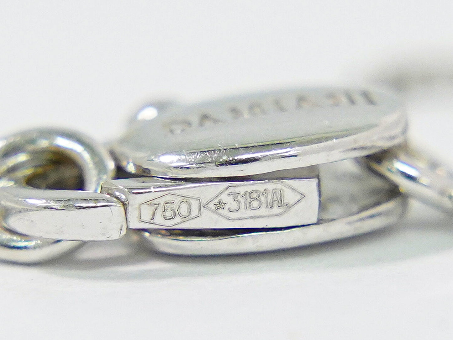 DAMIANI ダイヤモンド 4P 750 WG ネックレス