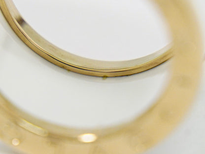 BVLGARI B-ZERO1 Au750 PG セラミック リング 49 6.5号 ホワイト