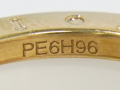 BVLGARI B-ZERO1 Au750 PG セラミック リング 49 6.5号 ホワイト