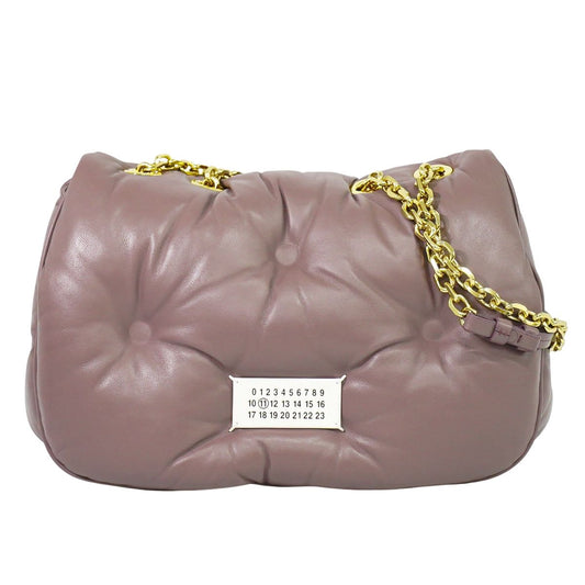 Maison Margiela グラムスラム フラップ ミディアム ショルダーバッグ パープル系 S56WG0169