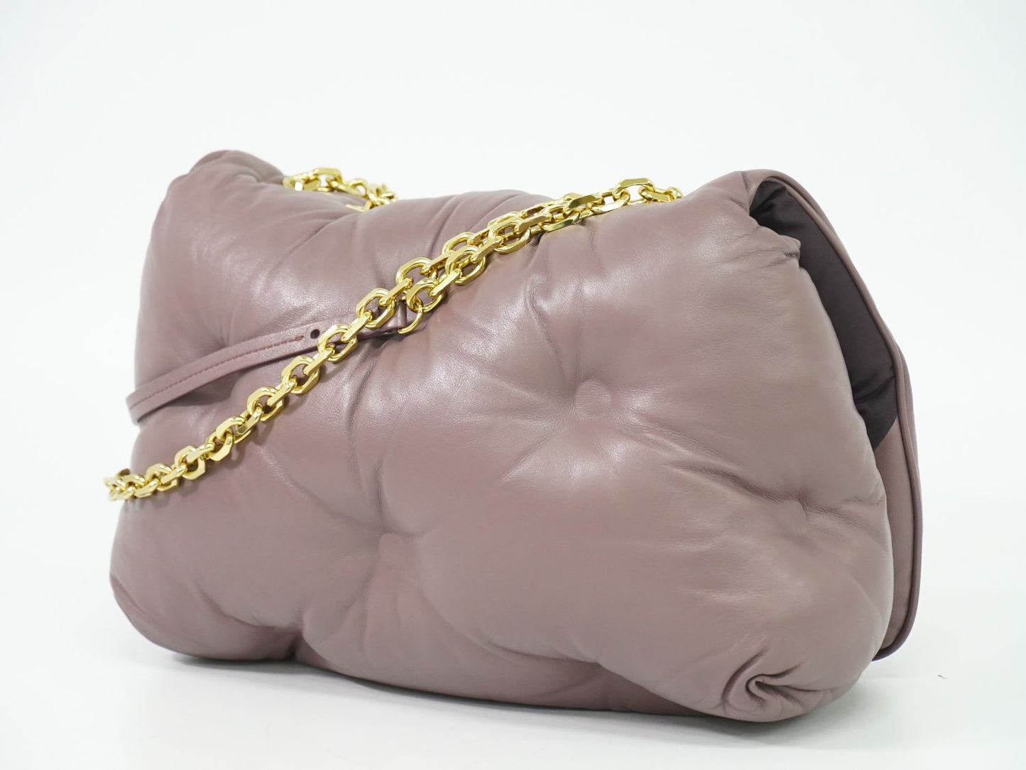 Maison Margiela グラムスラム フラップ ミディアム ショルダーバッグ パープル系 S56WG0169