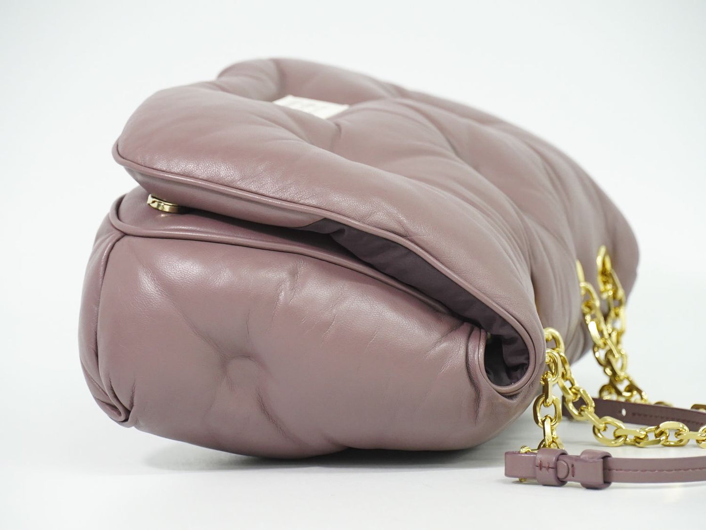 Maison Margiela グラムスラム フラップ ミディアム ショルダーバッグ パープル系 S56WG0169