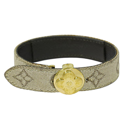 LOUIS VUITTON グットラック ブレスレット モノグラムミニ ベージュ M64458