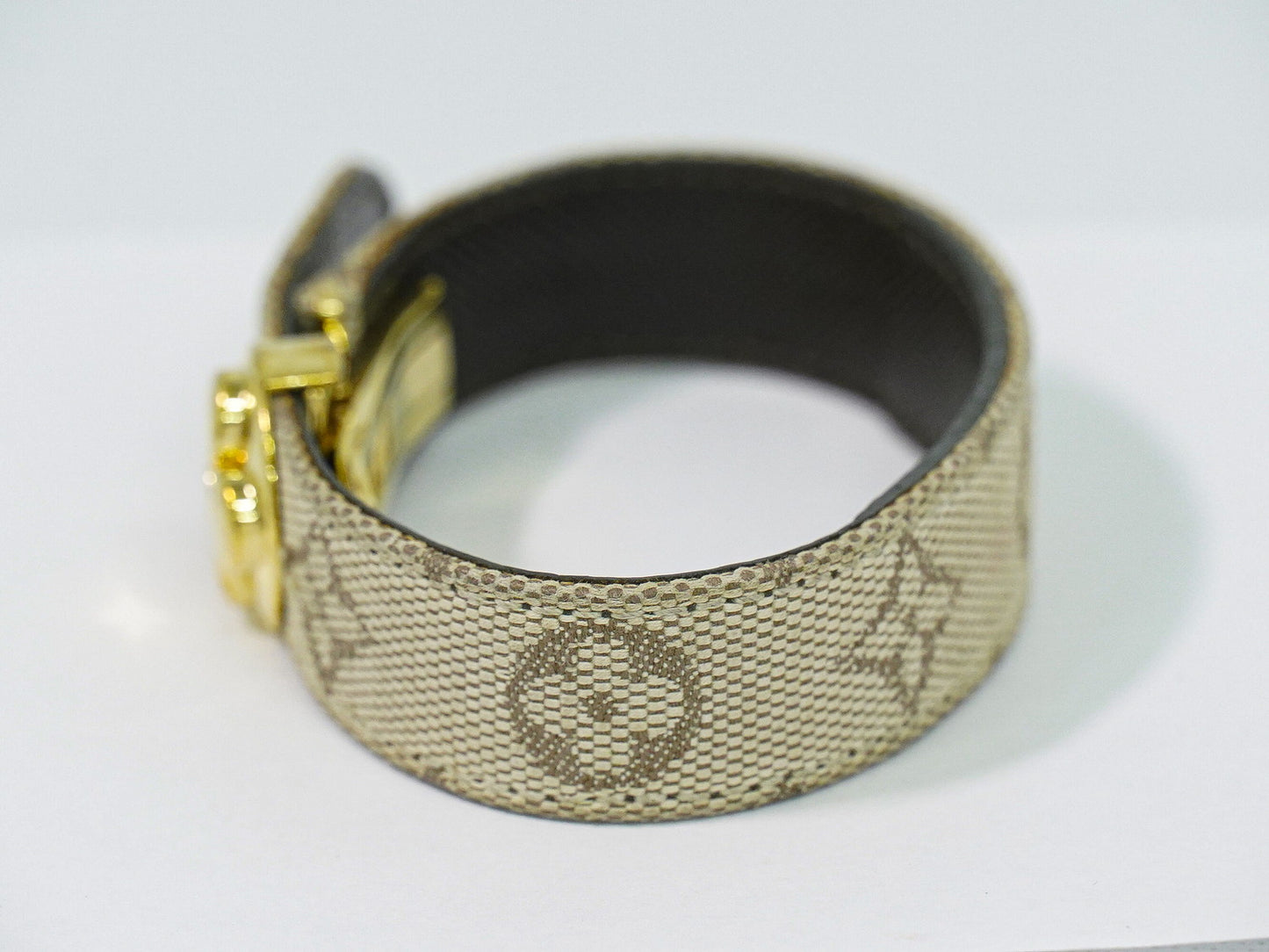 LOUIS VUITTON グットラック ブレスレット モノグラムミニ ベージュ M64458