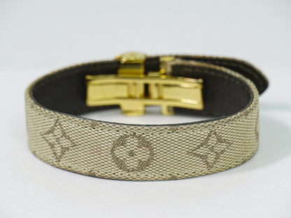LOUIS VUITTON グットラック ブレスレット モノグラムミニ ベージュ M64458