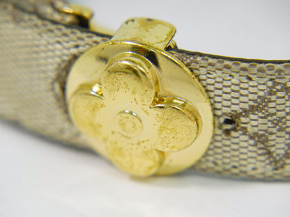 LOUIS VUITTON グットラック ブレスレット モノグラムミニ ベージュ M64458