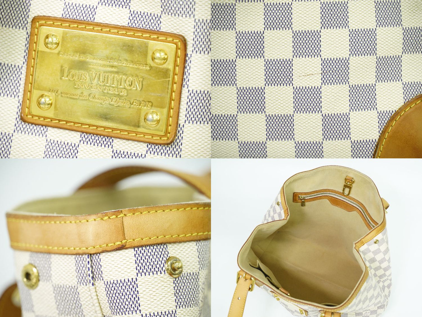 LOUIS VUITTON ハムステッド MM ダミエ アズール トートバッグ N51206