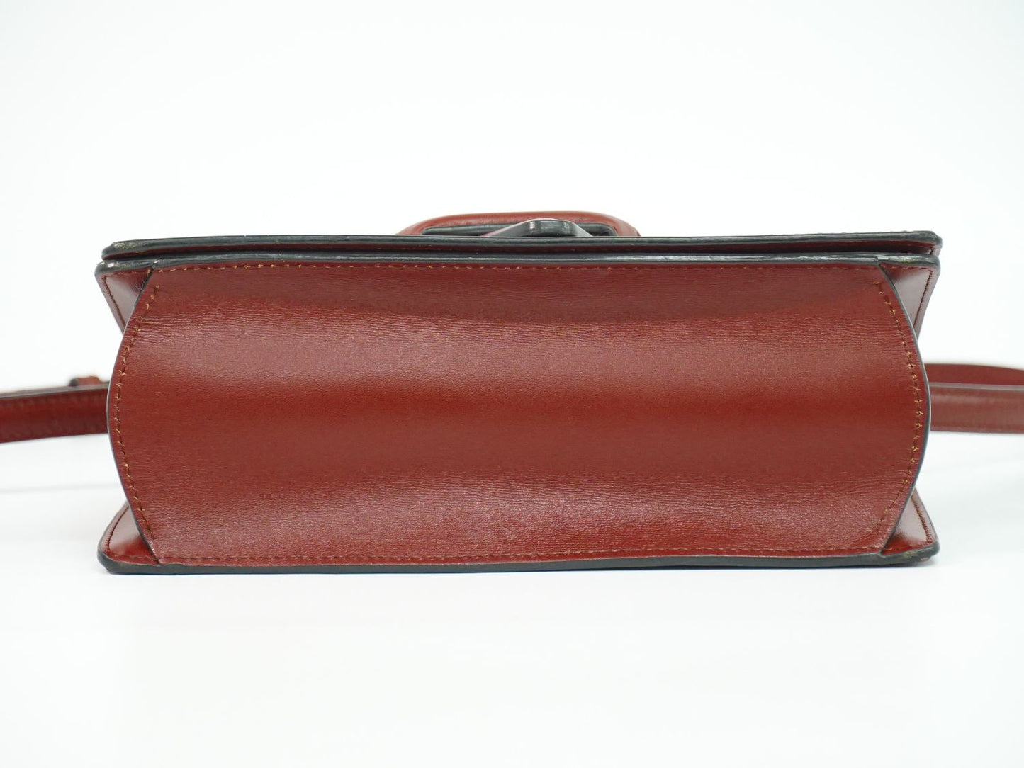 LOEWE バルセロナ ショルダーバッグ ボルドー