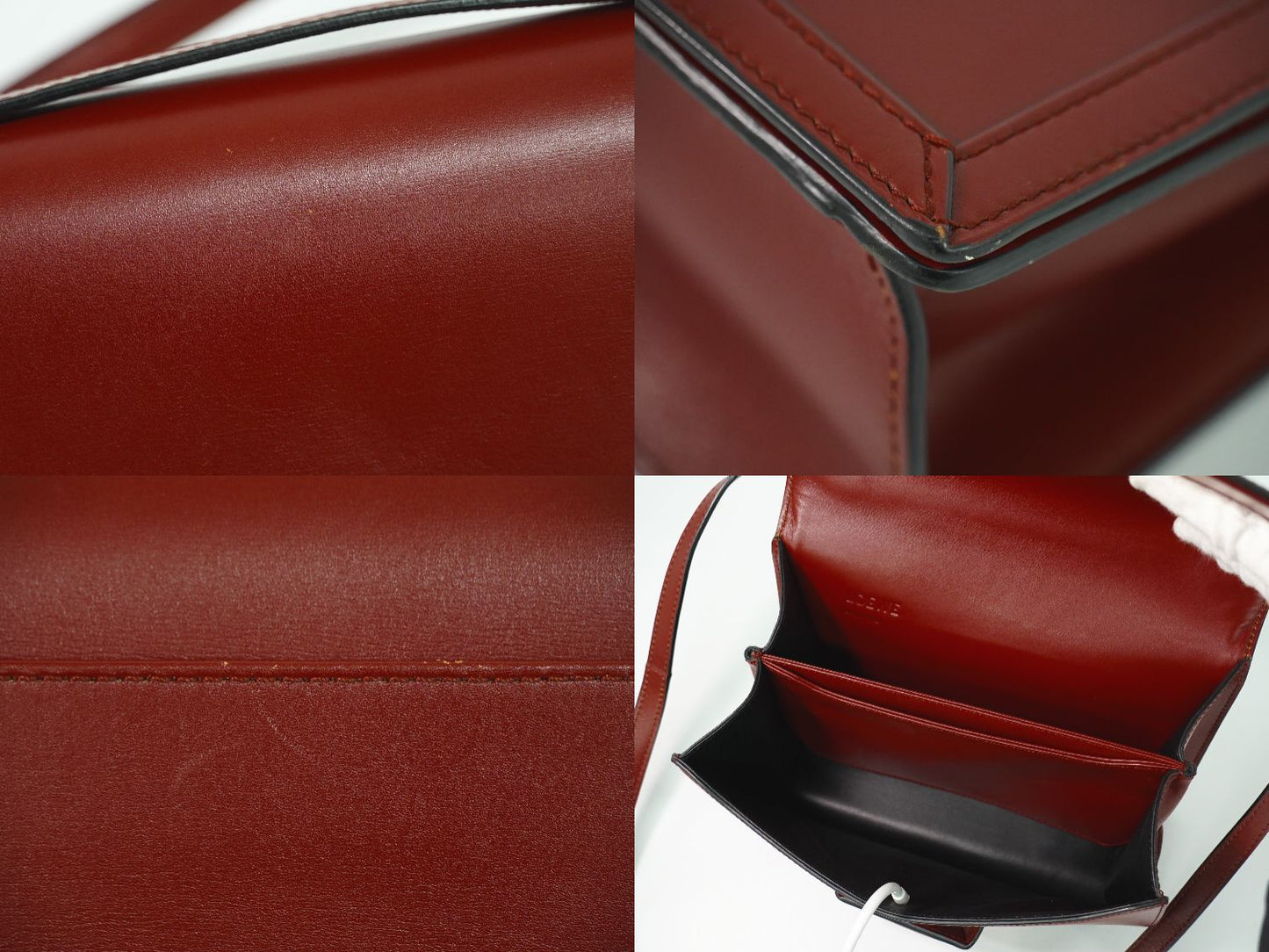 LOEWE バルセロナ ショルダーバッグ ボルドー