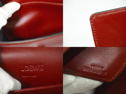 LOEWE バルセロナ ショルダーバッグ ボルドー