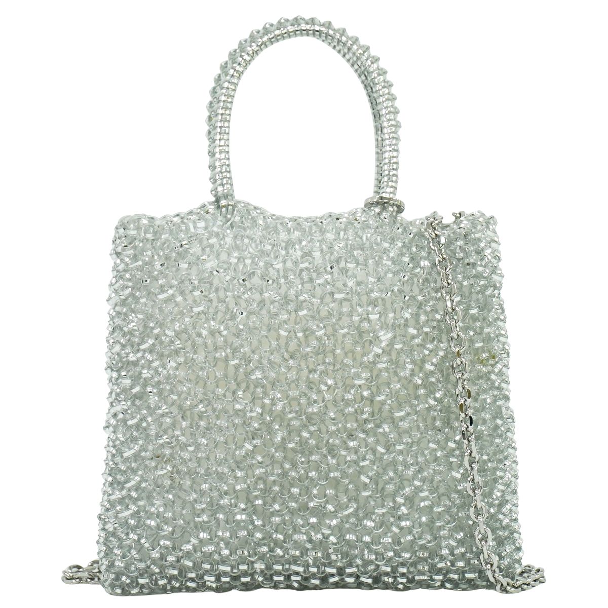 ANTEPRIMA スタンダード ミニ アトゥーラ 2WAY ショルダーバッグ シルバー