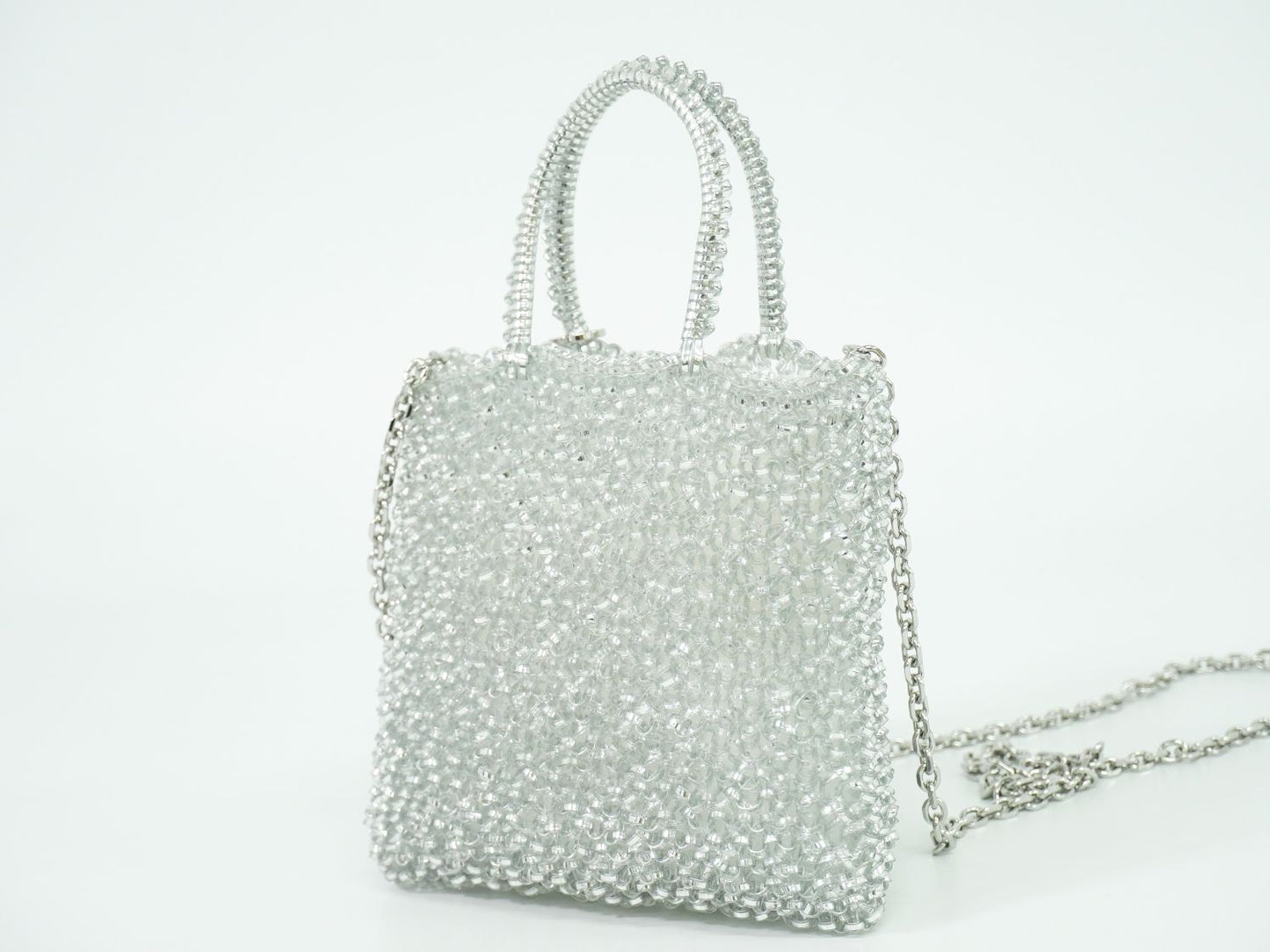 ANTEPRIMA スタンダード ミニ アトゥーラ 2WAY ショルダーバッグ シルバー