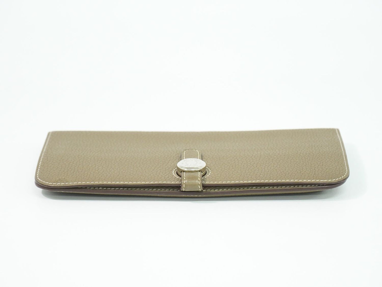 HERMES ドゴン ロング 長財布 Z刻 2021年 エトゥープ