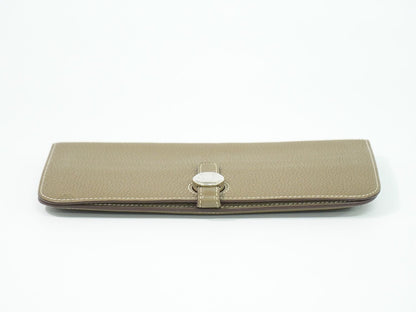 HERMES ドゴン ロング 長財布 Z刻 2021年 エトゥープ