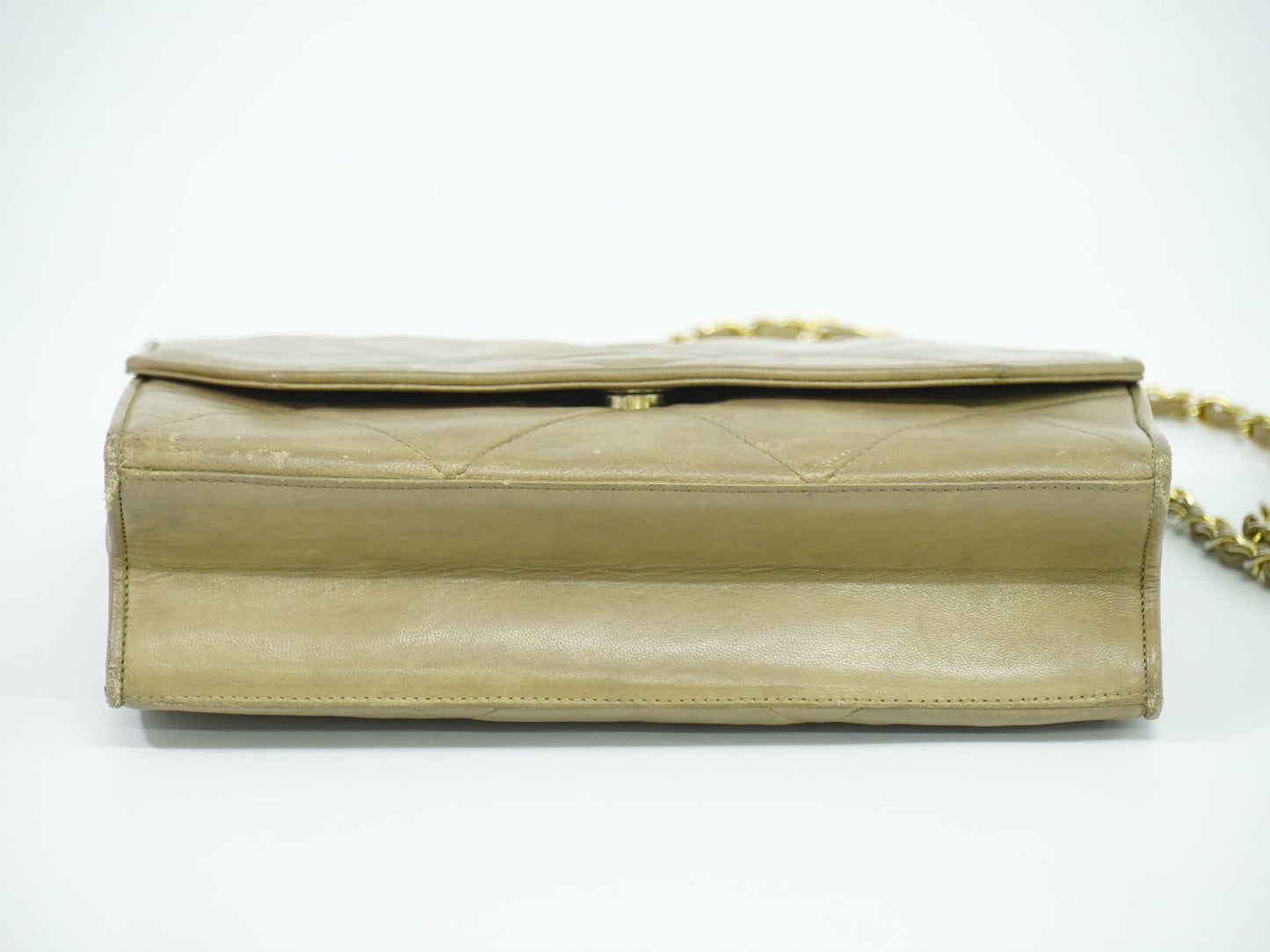 CHANEL ココマーク マトラッセ ショルダーバッグ ベージュ