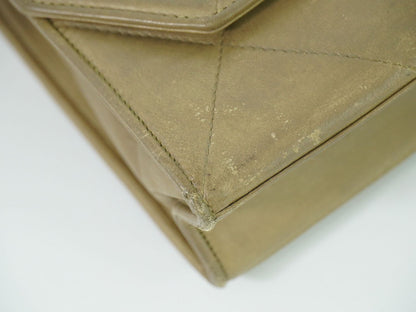 CHANEL ココマーク マトラッセ ショルダーバッグ ベージュ