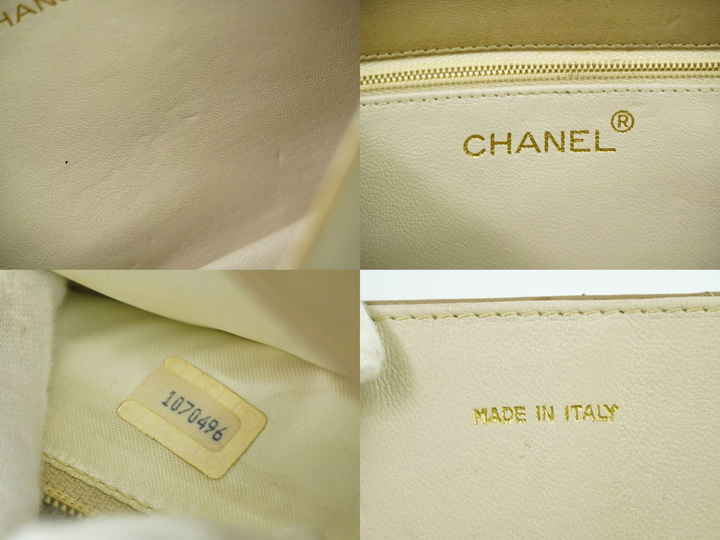 CHANEL ココマーク マトラッセ ショルダーバッグ ベージュ