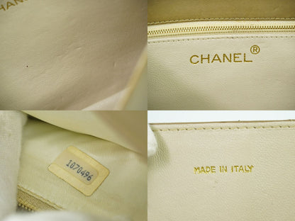 CHANEL ココマーク マトラッセ ショルダーバッグ ベージュ