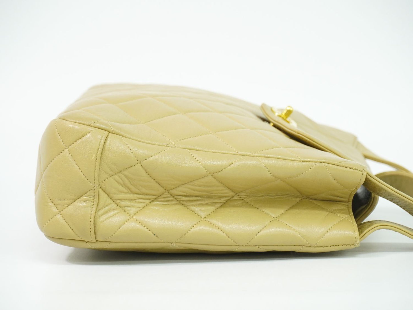 CHANEL ココマーク マトラッセ トートバッグ ベージュ