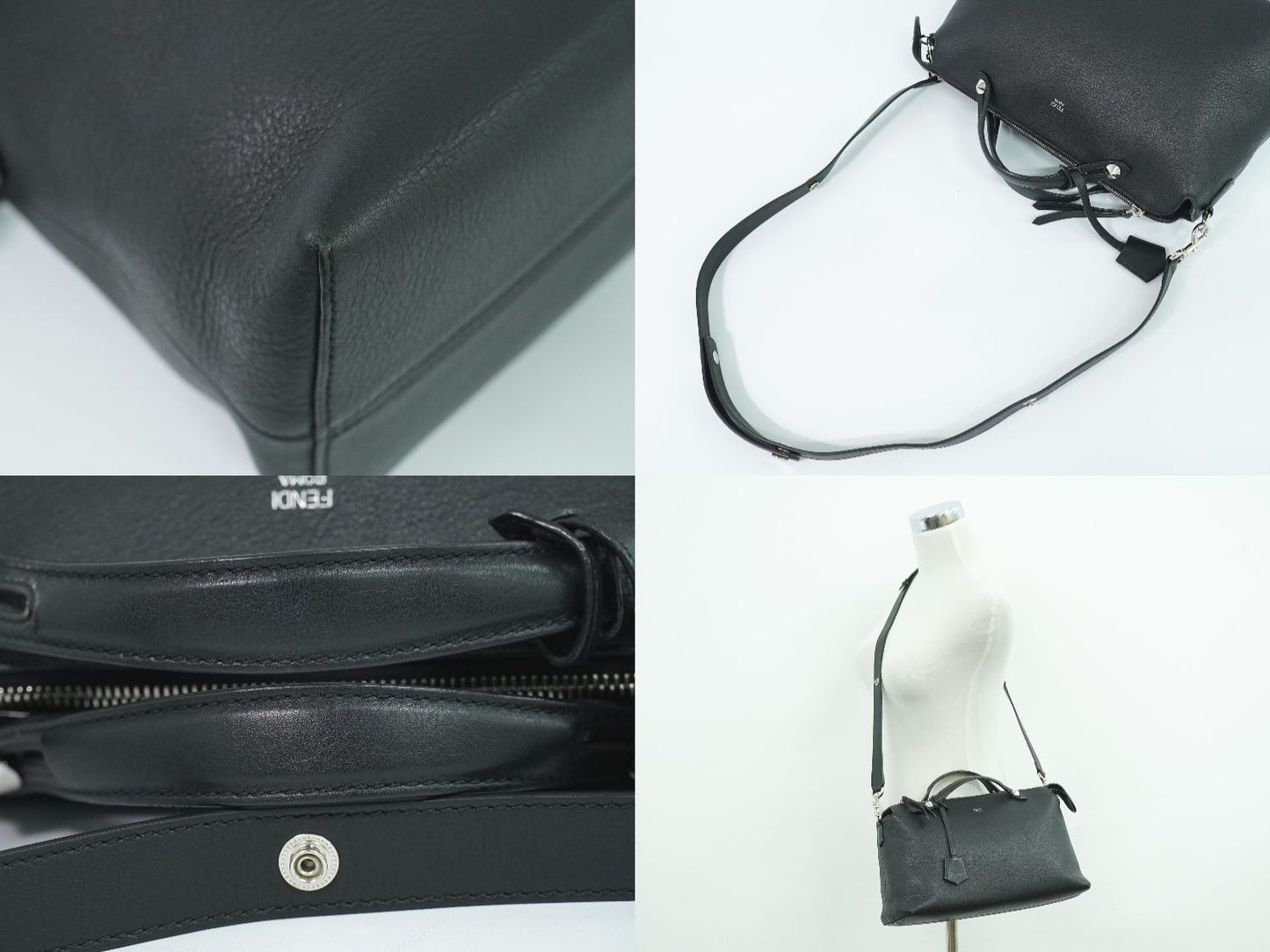 FENDI バイザウェイ ラージ 2WAY ショルダーバッグ ブラック 8BL125