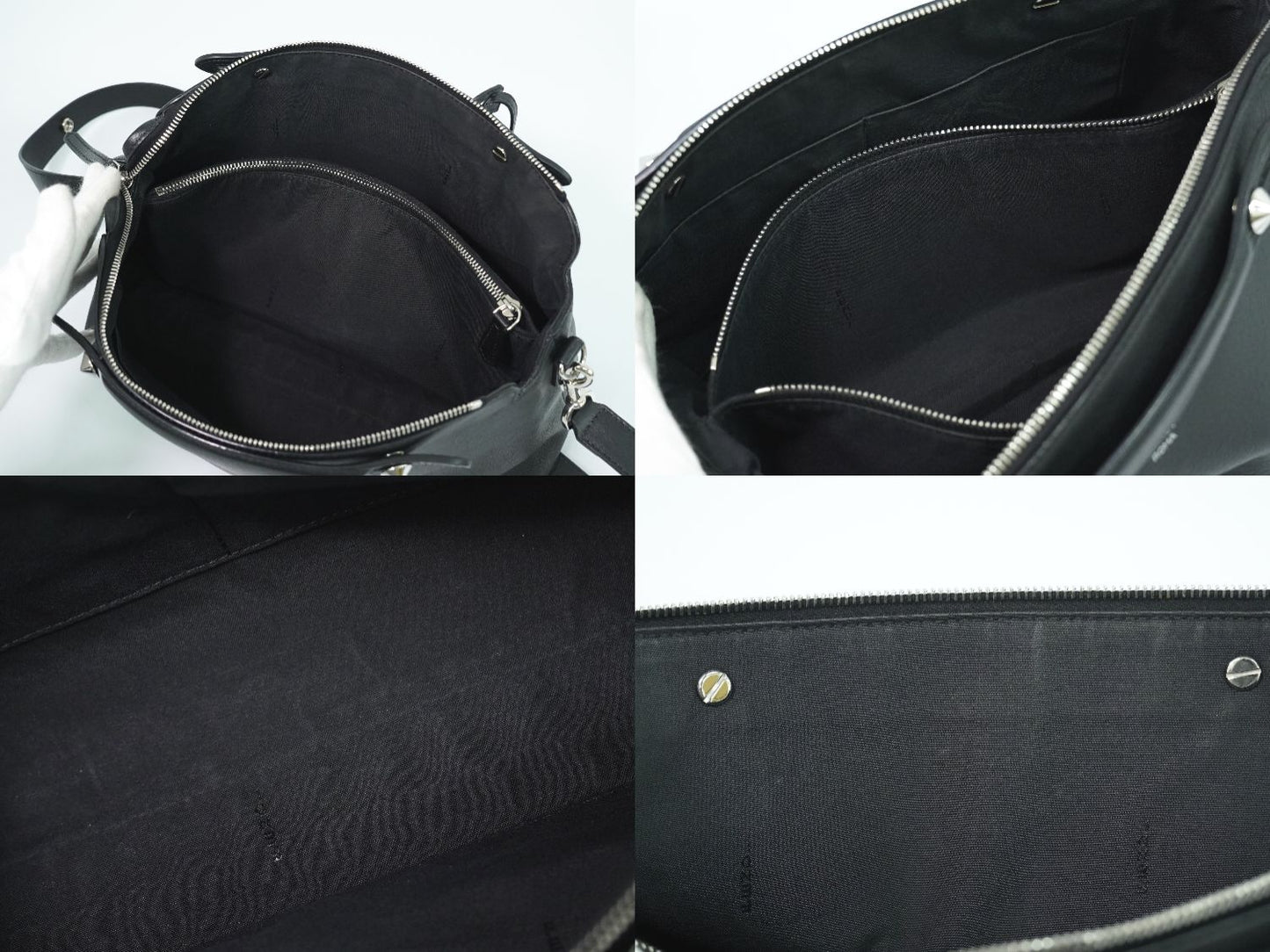 FENDI バイザウェイ ラージ 2WAY ショルダーバッグ ブラック 8BL125