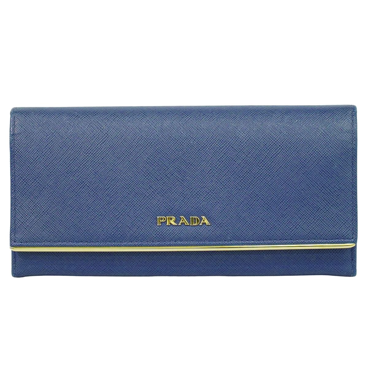 PRADA 長財布 ブルー