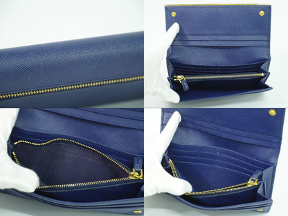PRADA 長財布 ブルー