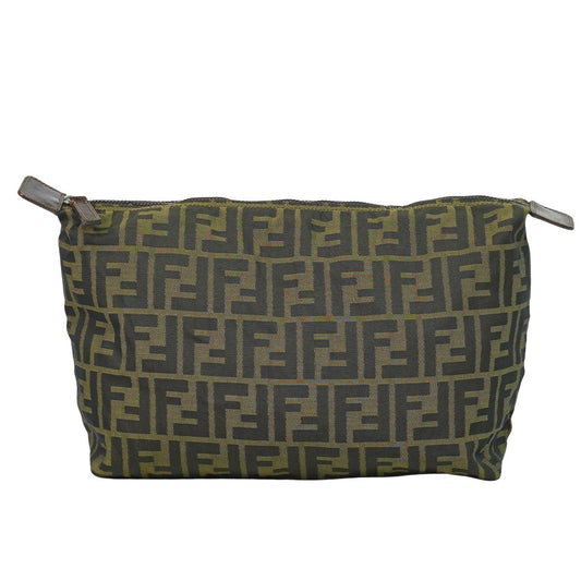 FENDI ズッカ ポーチ ブラウン