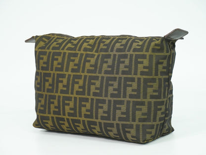 FENDI ズッカ ポーチ ブラウン