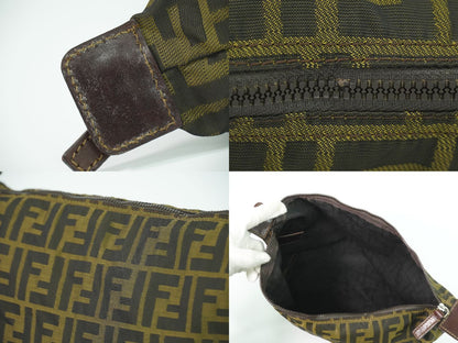 FENDI ズッカ ポーチ ブラウン