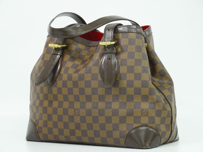 LOUIS VUITTON ハムステッド GM ダミエ エベヌ トートバッグ ブラウン N51203