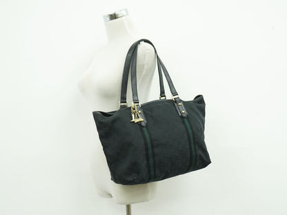 GUCCI シェリーライン GGキャンバス トートバッグ ブラック 139260
