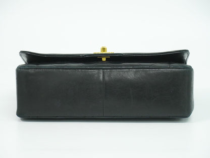 CHANEL ココマーク マトラッセ ショルダーバッグ ブラック