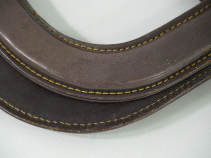 FENDI ズッカ ハンドバッグ ブラウン