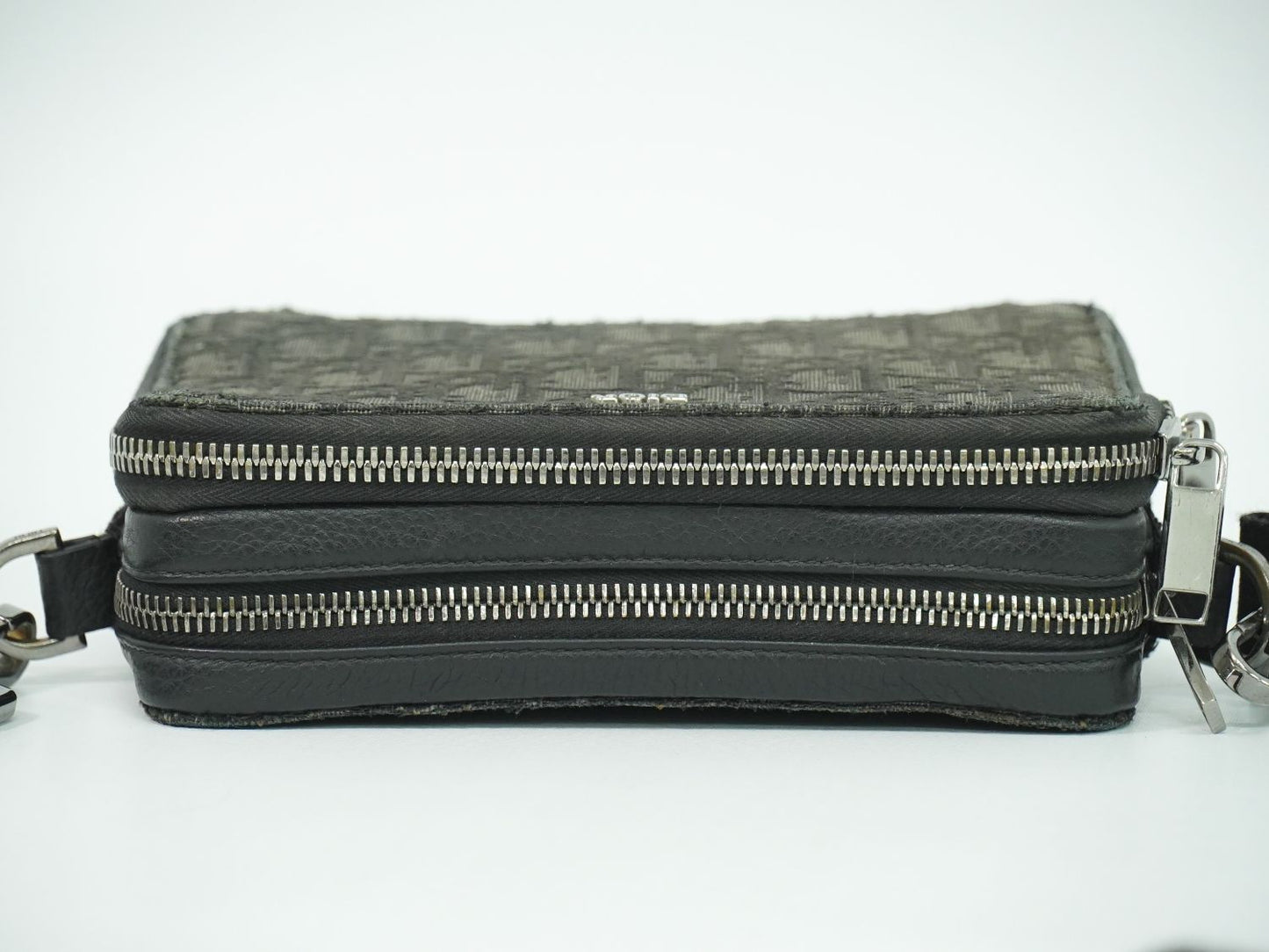 DIOR オブリーク ストラップ付き ポーチ ショルダーバッグ ブラック