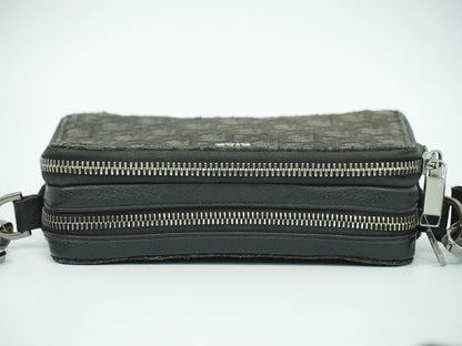 DIOR オブリーク ストラップ付き ポーチ ショルダーバッグ ブラック