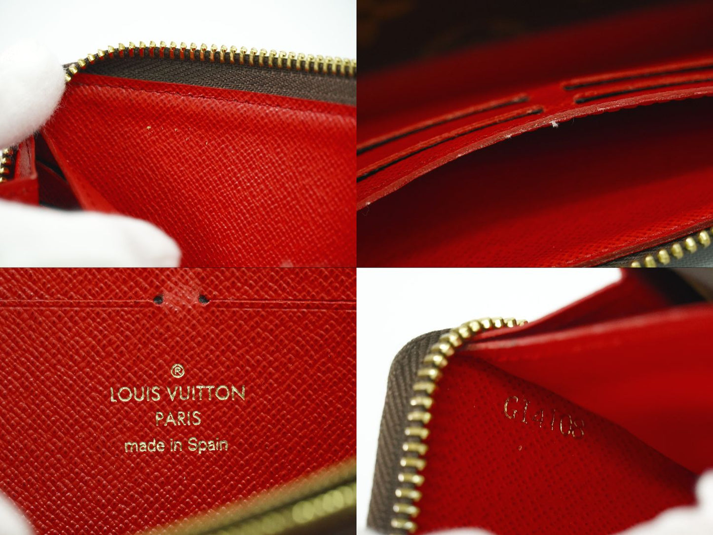 LOUIS VUITTON ポルトフォイユ クレマンス フラワーチャーム モノグラム 長財布 ブラウン コクリコ N62940