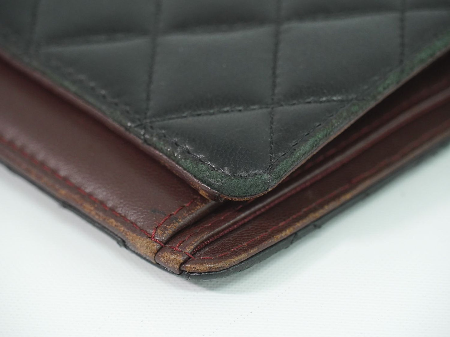 CHANEL ココマーク マトラッセ 長財布 ブラック