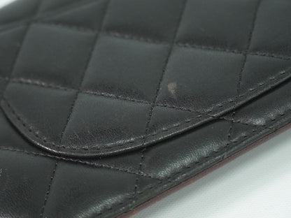 CHANEL ココマーク マトラッセ 長財布 ブラック
