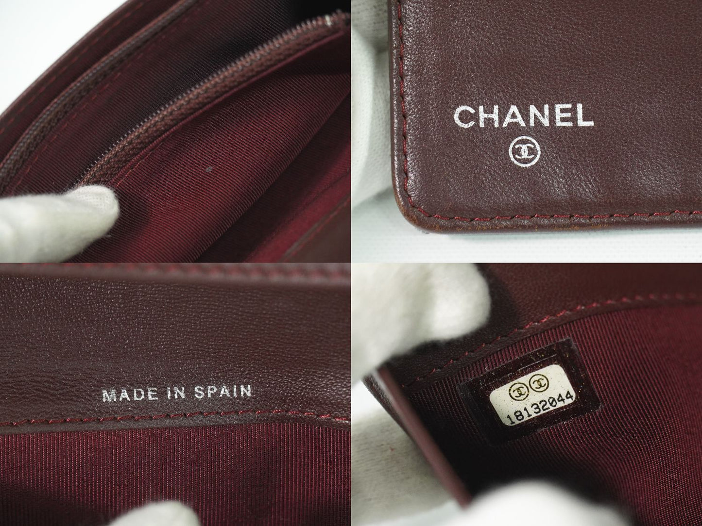 CHANEL ココマーク マトラッセ 長財布 ブラック