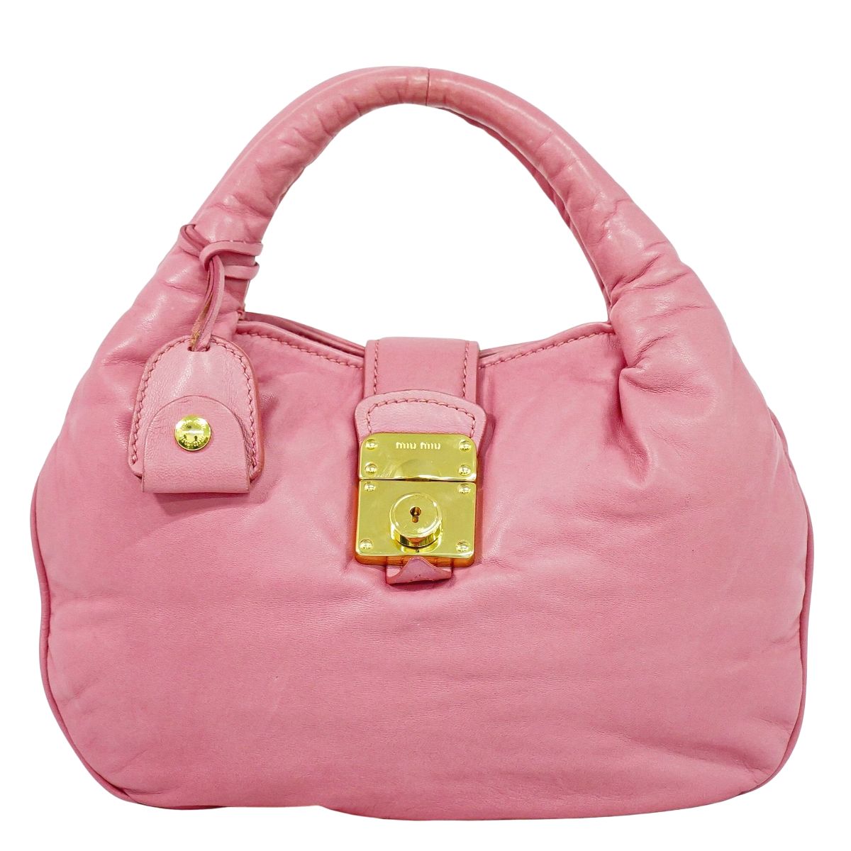 MIU MIU ハンドバッグ ピンク