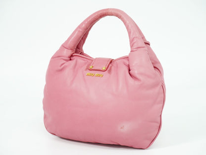 MIU MIU ハンドバッグ ピンク