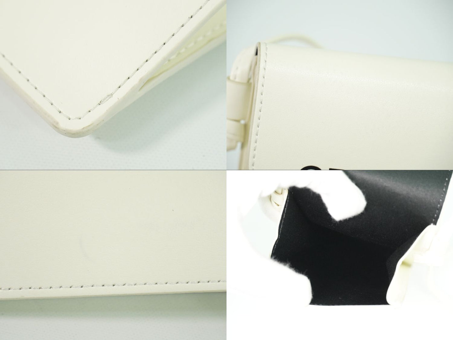 CELINE ロゴ サングラスケース スマホケース ホワイト