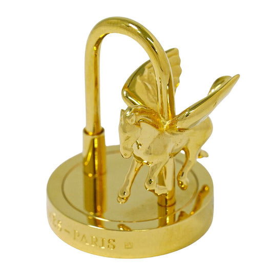 HERMES ペガサス カデナ チャーム ペンダントトップ GP