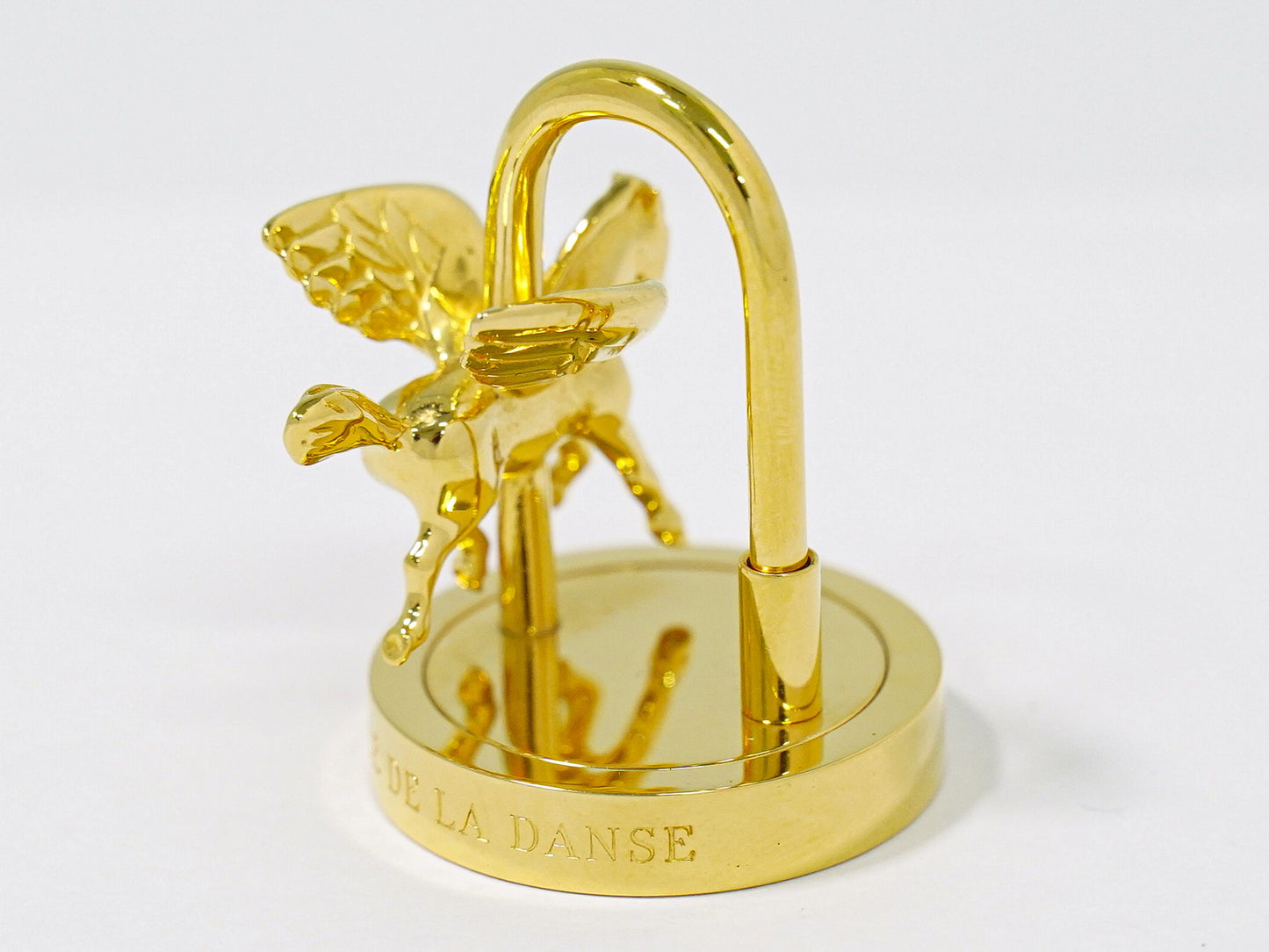 HERMES ペガサス カデナ チャーム ペンダントトップ GP