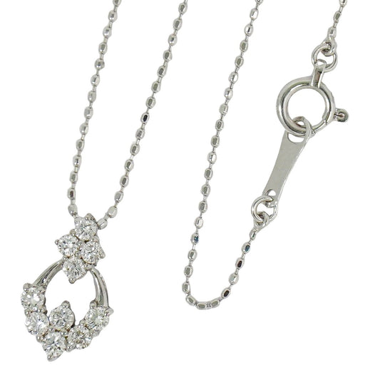 ダイヤモンド 0.30ct K18 WG ネックレス ホワイトゴールド