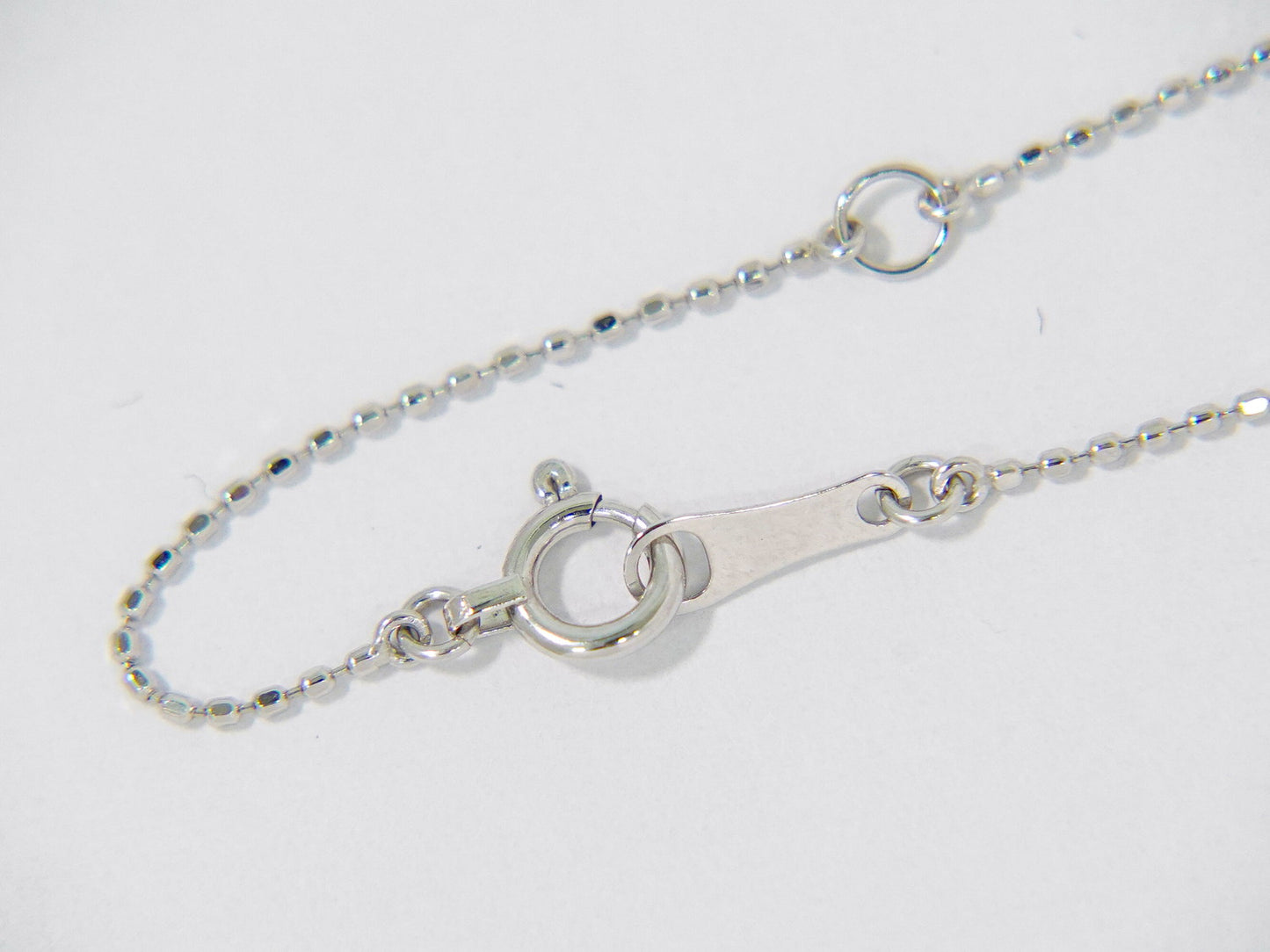 ダイヤモンド 0.30ct K18 WG ネックレス ホワイトゴールド