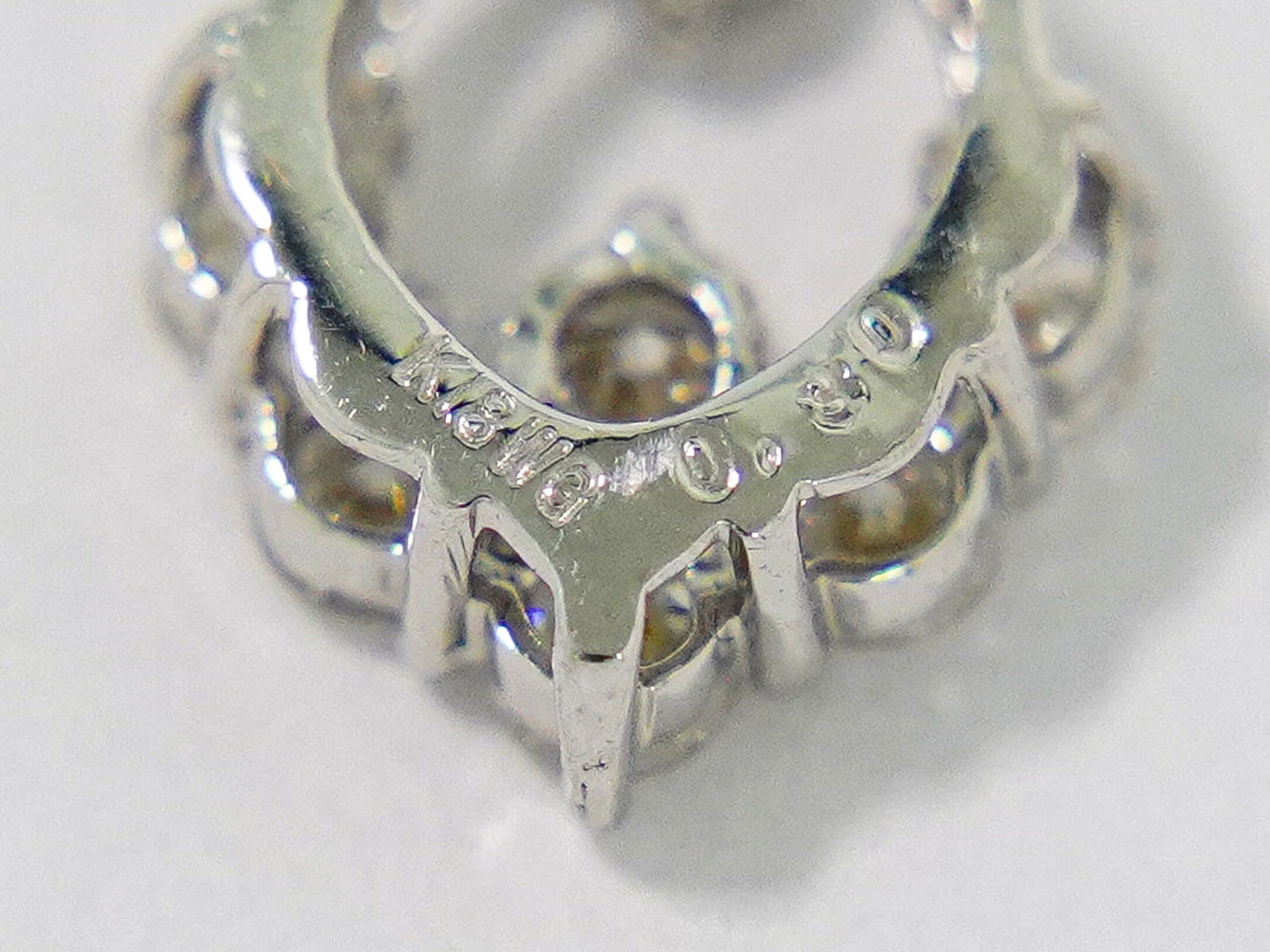 ダイヤモンド 0.30ct K18 WG ネックレス ホワイトゴールド