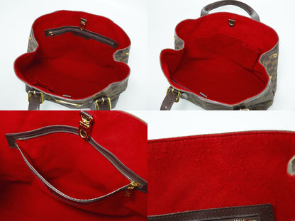 LOUIS VUITTON ハムステッド MM ダミエ エベヌ トートバッグ N51204